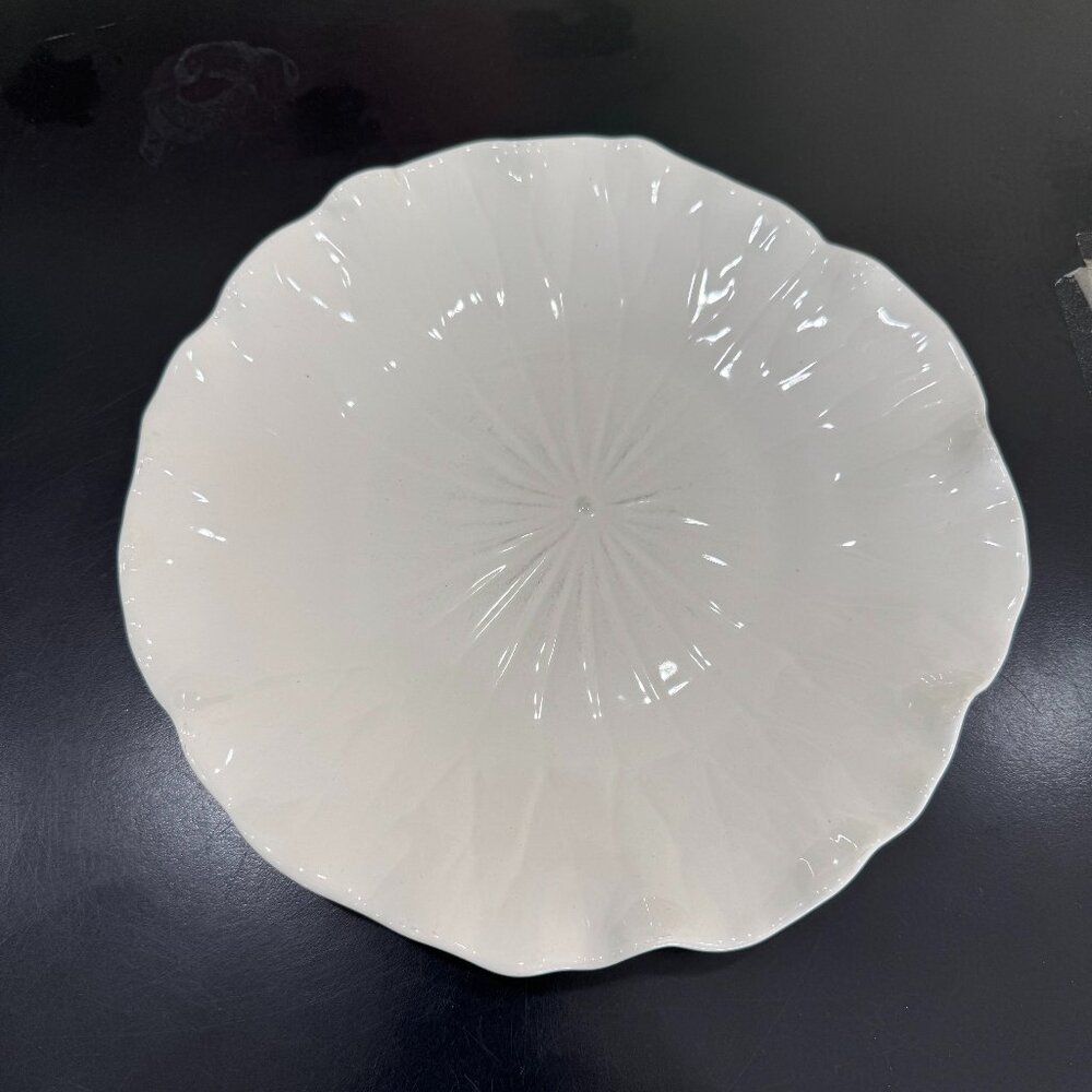 White Lotus by Poppytrail 2 Salad Plates Metlox Potteries USA